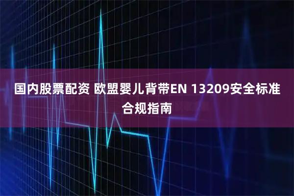 国内股票配资 欧盟婴儿背带EN 13209安全标准合规指南